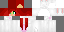 Minecraft skin texture, 64x32 legacy pixels