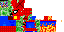 Minecraft skin texture, 64x32 legacy pixels