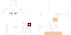 Minecraft skin texture, 64x32 legacy pixels