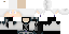 Minecraft skin texture, 64x32 legacy pixels