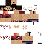 Minecraft skin texture, 64x64 pixels