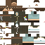 Minecraft skin texture, 64x64 pixels