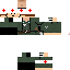 Minecraft skin texture, 64x64 pixels
