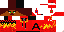 Minecraft skin texture, 64x32 legacy pixels