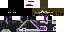 Minecraft skin texture, 64x32 legacy pixels