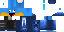 Minecraft skin texture, 64x32 legacy pixels