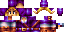 Minecraft skin texture, 64x32 legacy pixels