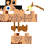 Minecraft skin texture, 64x64 pixels