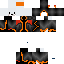 Minecraft skin texture, 64x64 pixels