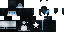 Minecraft skin texture, 64x32 legacy pixels
