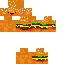 Minecraft skin texture, 64x64 pixels