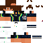 Minecraft skin texture, 64x64 pixels