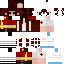 Minecraft skin texture, 64x64 pixels