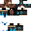 Minecraft skin texture, 64x64 pixels