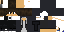 Minecraft skin texture, 64x32 legacy pixels