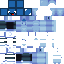 Minecraft skin texture, 64x64 pixels