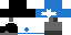 Minecraft skin texture, 64x32 legacy pixels