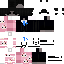 Minecraft skin texture, 64x64 pixels