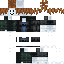 Minecraft skin texture, 64x64 pixels