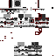 Minecraft skin texture, 64x64 pixels