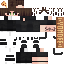 Minecraft skin texture, 64x64 pixels