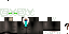 Minecraft skin texture, 64x32 legacy pixels