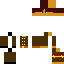 Minecraft skin texture, 64x64 pixels