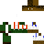 Minecraft skin texture, 64x64 pixels