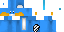 Minecraft skin texture, 64x32 legacy pixels