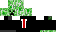 Minecraft skin texture, 64x32 legacy pixels