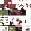 Minecraft skin texture, 64x64 pixels