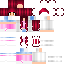 Minecraft skin texture, 64x64 pixels