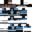 Minecraft skin texture, 64x64 pixels