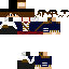 Minecraft skin texture, 64x64 pixels
