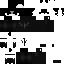 Black Minecraft skin texture, 64x64 pixels