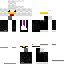 Minecraft skin texture, 64x64 pixels