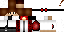 Minecraft skin texture, 64x32 legacy pixels