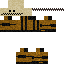Minecraft skin texture, 64x64 pixels
