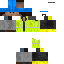 Minecraft skin texture, 64x64 pixels