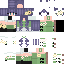 Minecraft skin texture, 64x64 pixels