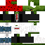 Minecraft skin texture, 64x64 pixels