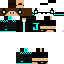 Minecraft skin texture, 64x64 pixels