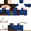Minecraft skin texture, 64x64 pixels