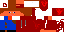 Minecraft skin texture, 64x32 legacy pixels