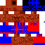 Minecraft skin texture, 64x64 pixels
