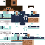 Minecraft skin texture, 64x64 pixels