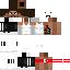 Minecraft skin texture, 64x64 pixels