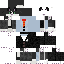 Minecraft skin texture, 64x64 pixels