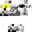 Minecraft skin texture, 64x64 pixels