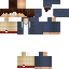 Minecraft skin texture, 64x64 pixels